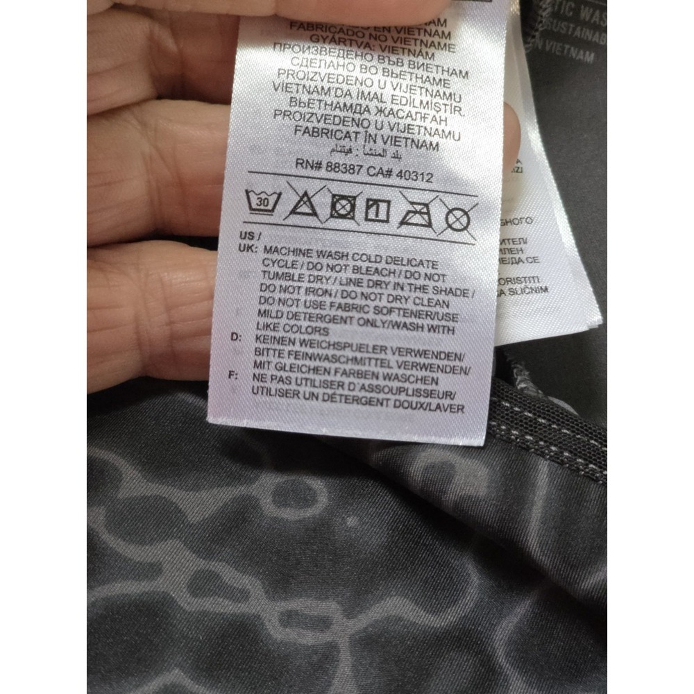 Adidas 11 Honore Studio Leggings Grey Black 3X Athletic Yoga Performance - Picture 6 of 8